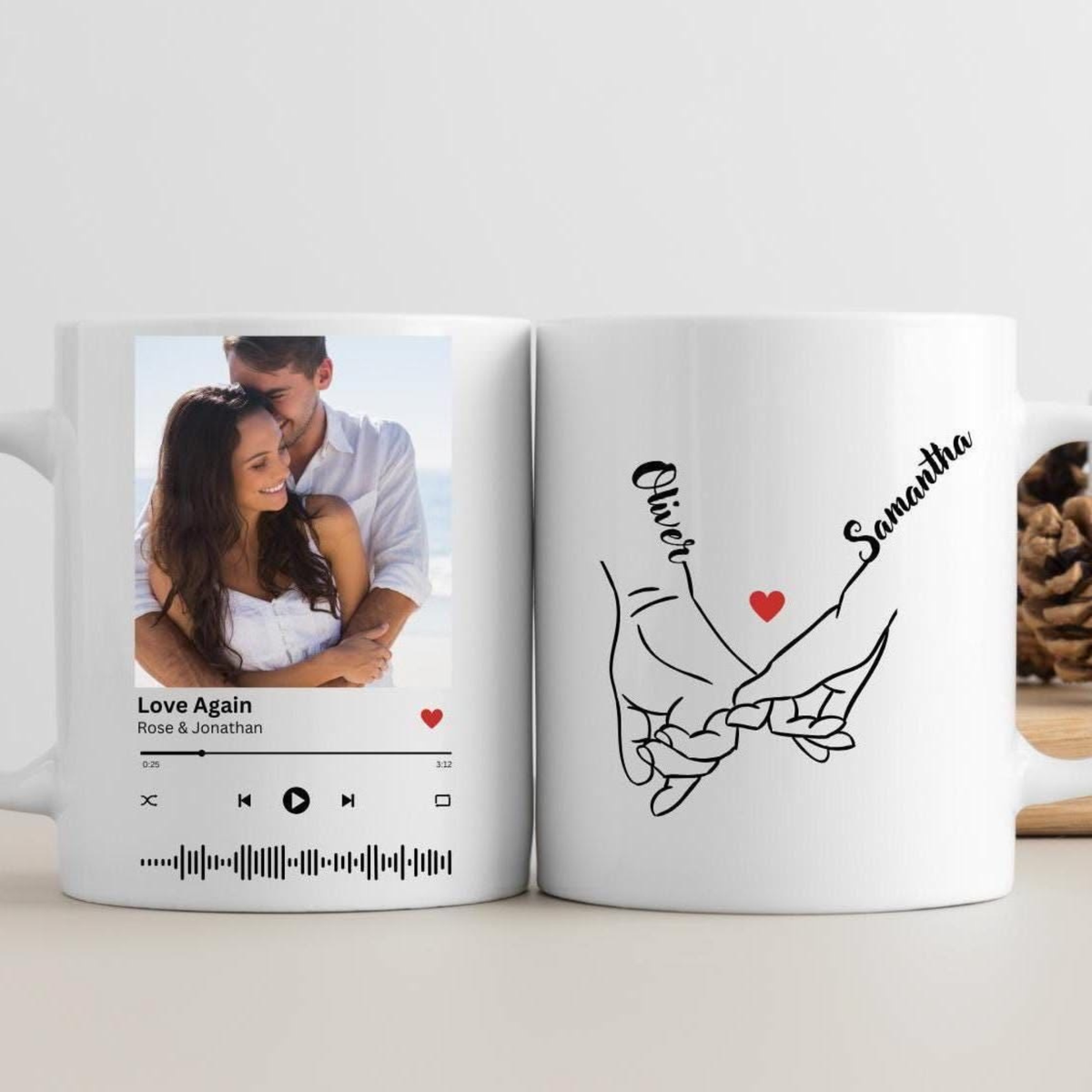 Custom Personalised Mug – Custom Photos, Names & Designs