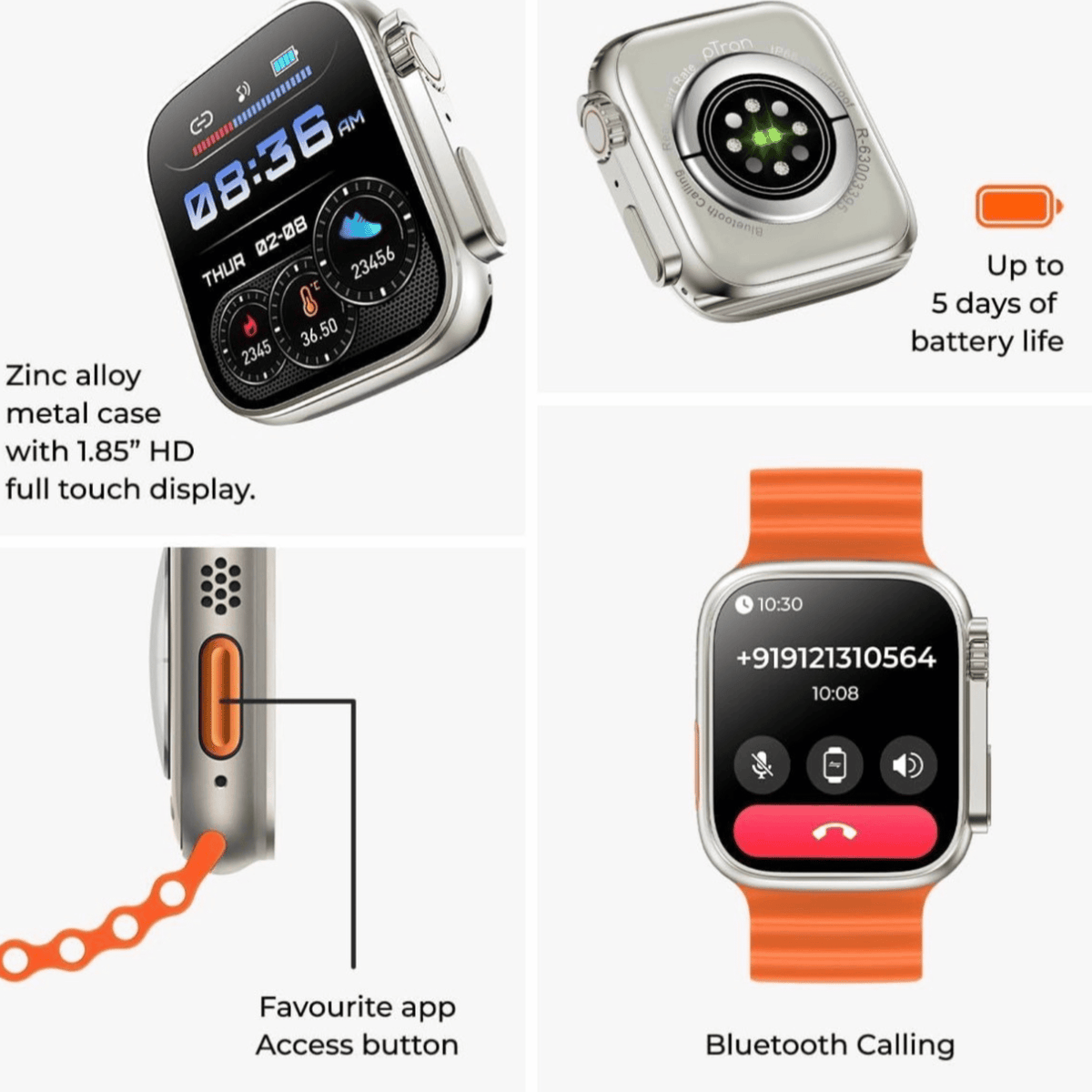 X8 Smartwatch & Wireless Earbuds Combo