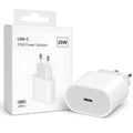 25W USB-C Fast Charger for iPhone & Samsung | Compact Wall Adapter