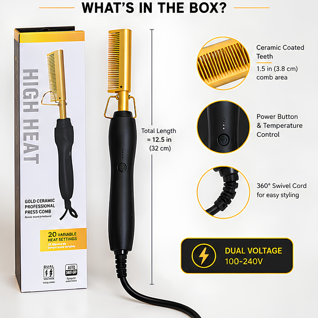 Complete Hair Styling Combo – Straighten, Smooth & Style With Ease