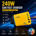 ⚡ 240W GaN 4-Port Fast Charger