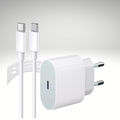 25W Fast Charger with iPhone & Android Cables