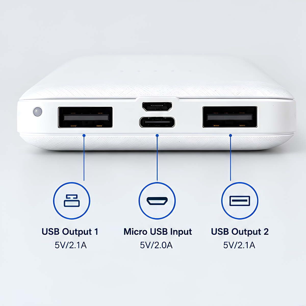BezosMax 10,000mAh Portable Power Bank – Fast & Reliable USB Charging-FREE SHIPPING