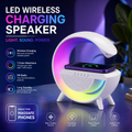 3-in-1 LED Wireless Charging Bluetooth Speaker