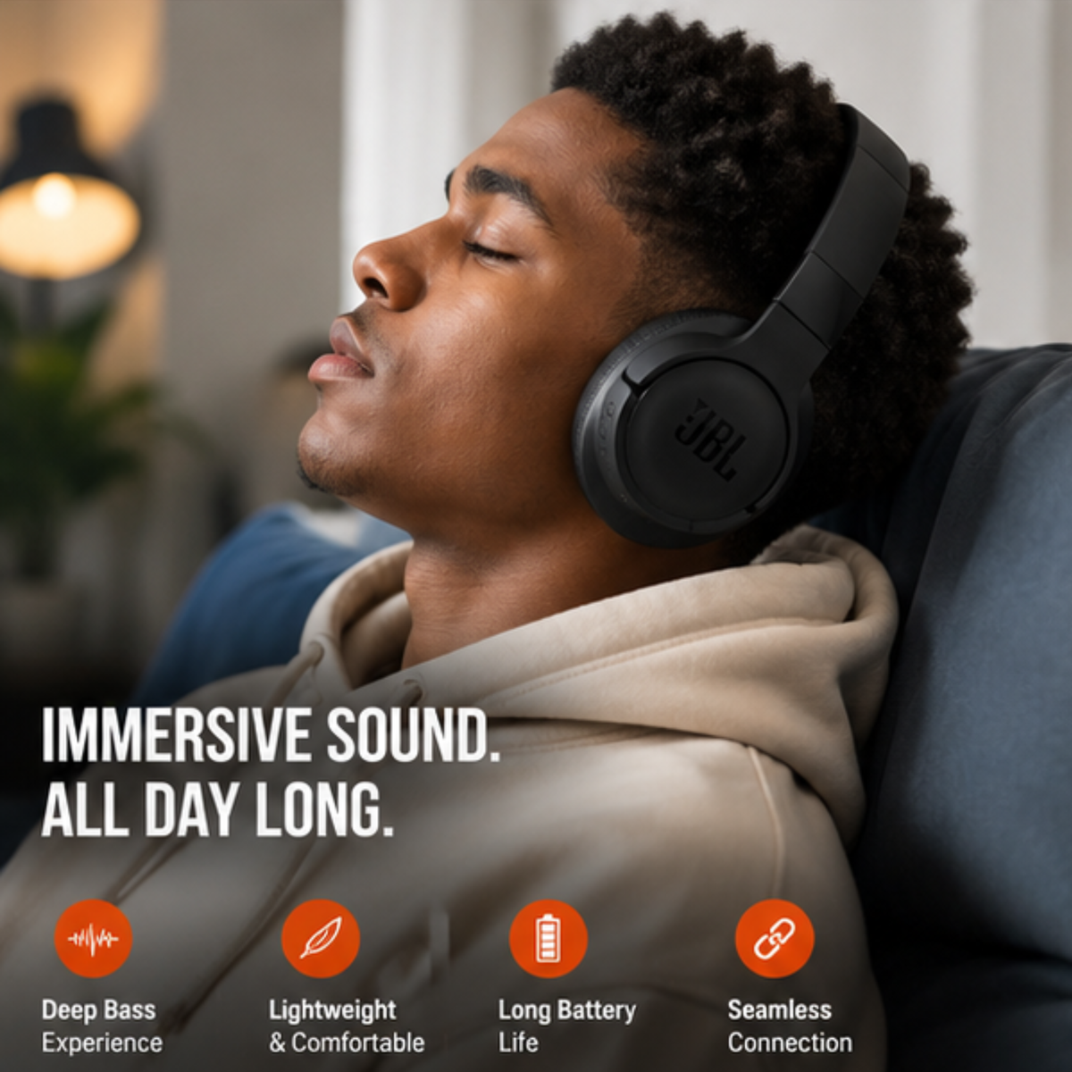 JBL Tune 760BT Wireless Headphones