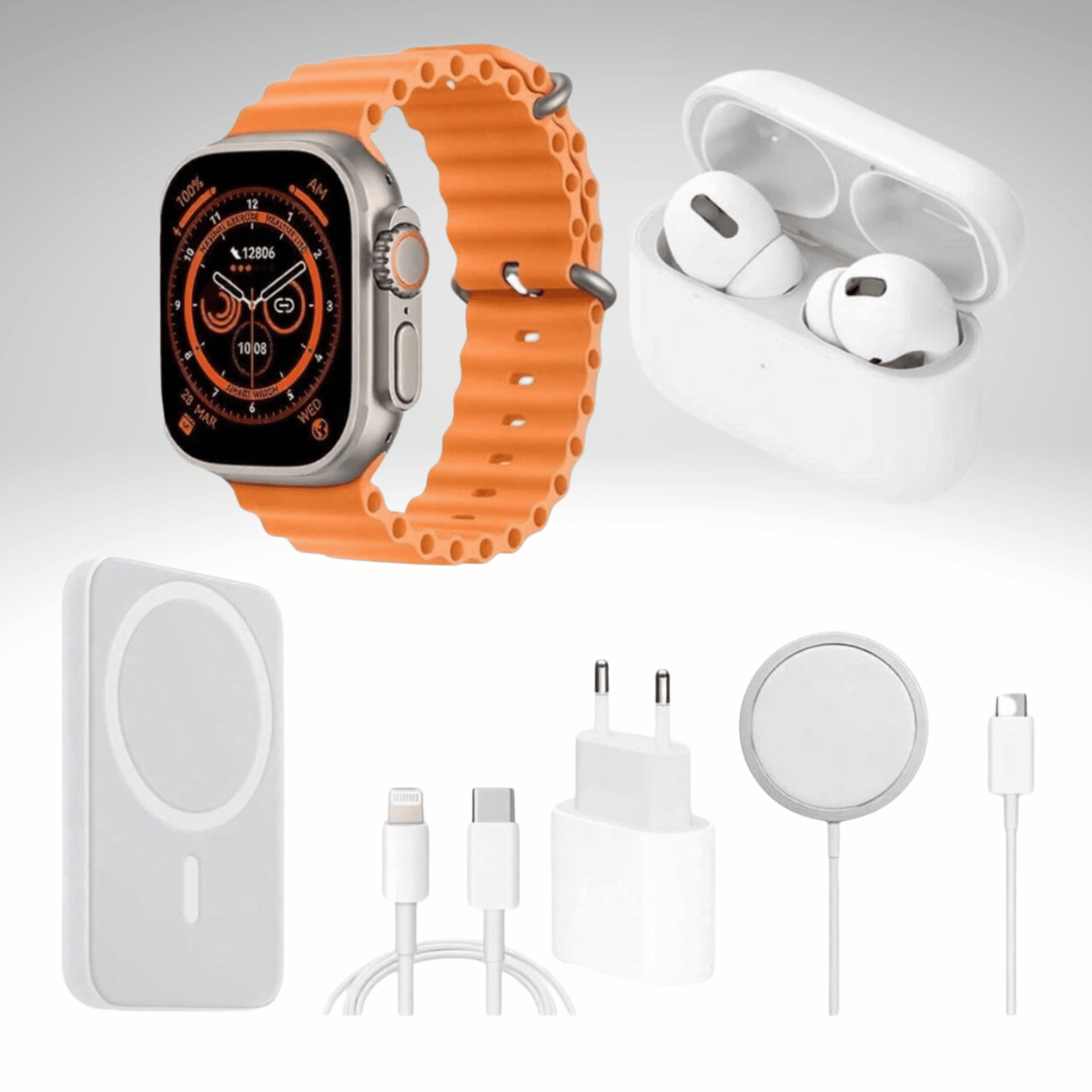 X8 Smartwatch & Wireless Earbuds Combo