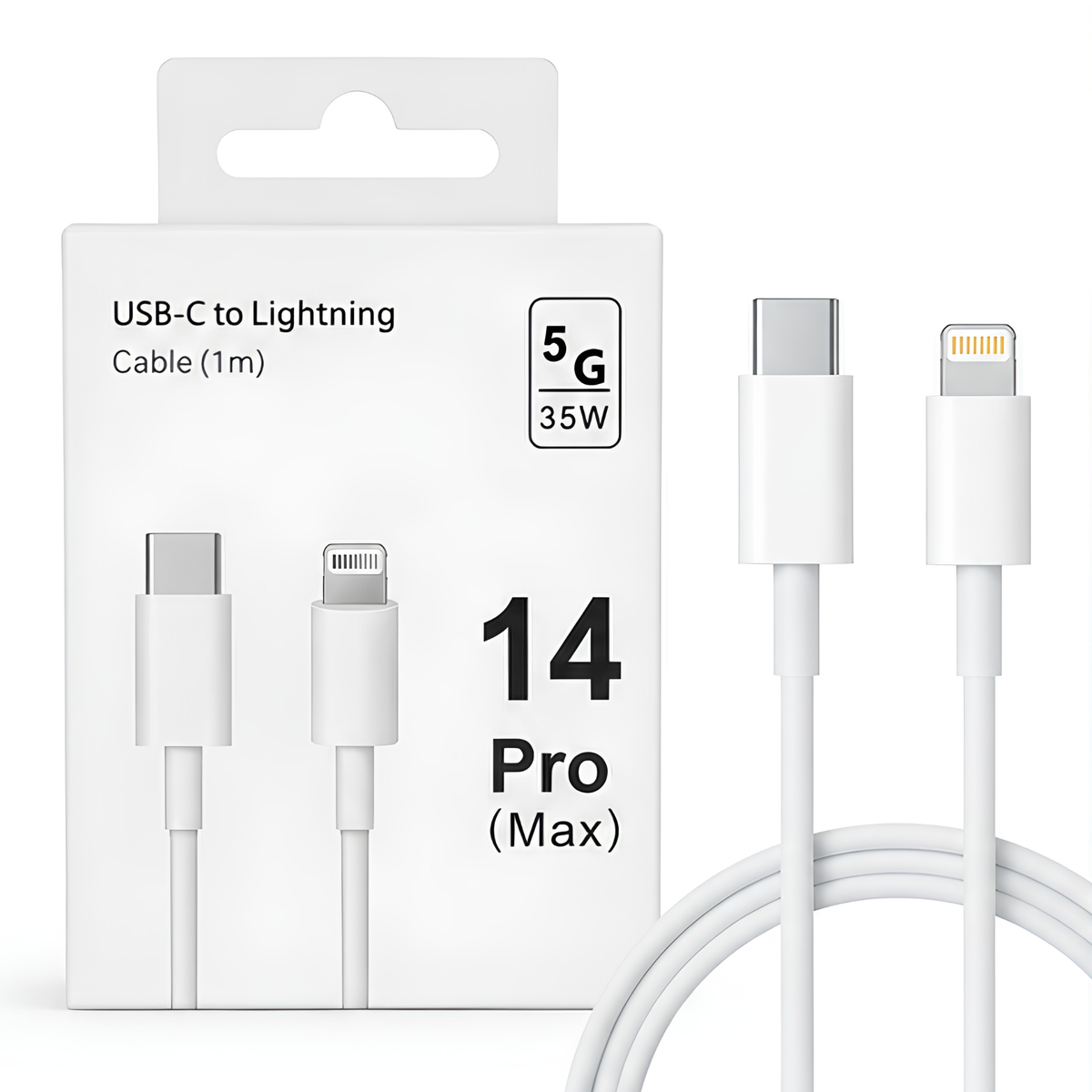 🔌 USB-C to USB-C-LIGHTNING Fast Charge Cable – 1m